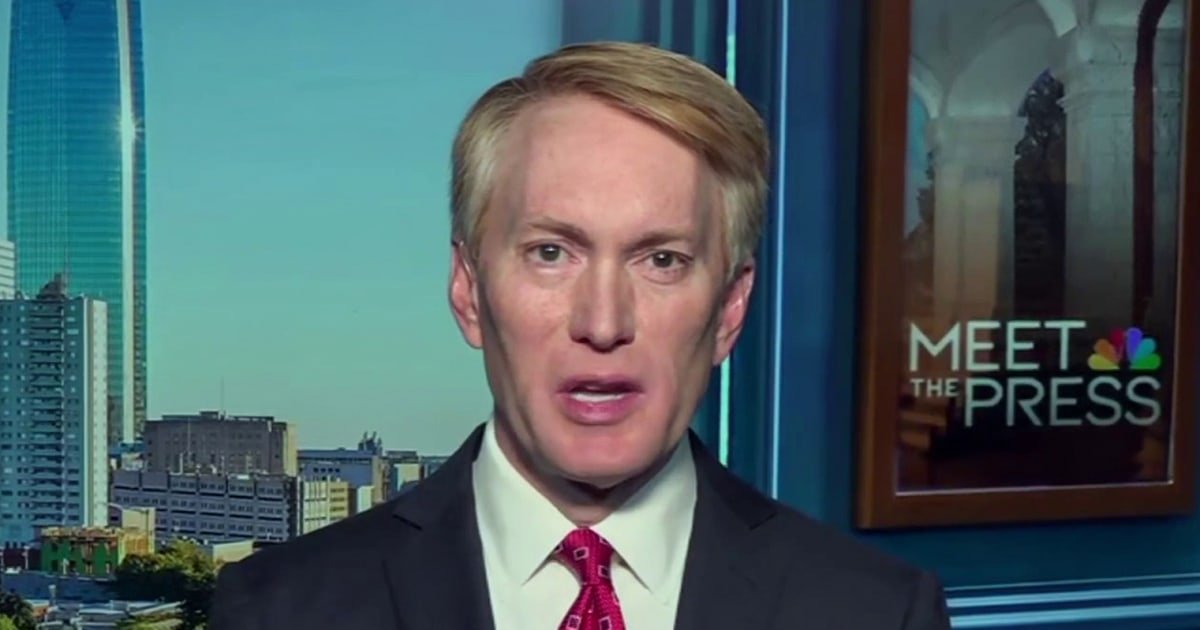GOP SEN. James Lankford is defending zelenskyy as trump functional of their leadership